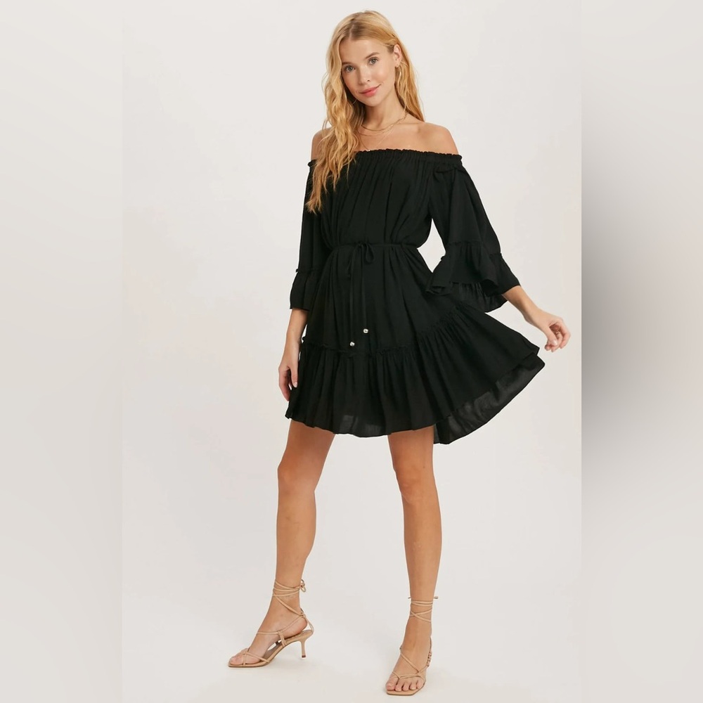 Bluivy Boutique Off-the-Shoulder Dress